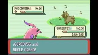 POKEMON EMERALD | GOREBYSS | BUCLE ARENA | SAND TOMB
