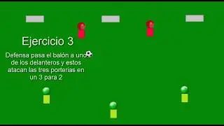 Ejercicios de defensa y ataque para futbol base