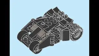 LEGO Instructions | DC | 212328 | Batmobile Tumbler | Batman | Magazine Gift
