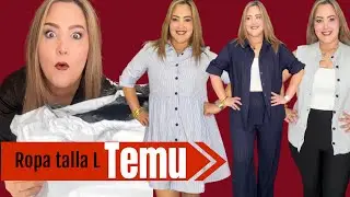Ped&iacute; ropa para gorditas en TEMU / HAUL de ropa talla L