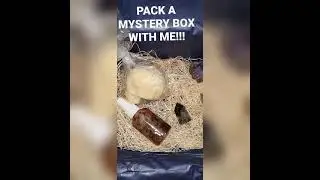 Packing a $15 mystery Crystal and Apothecary box
