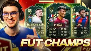 FUT Champs w/ 86 Zaha, 89 Coman, 88 Milinkovic-Savic (21 Savic)