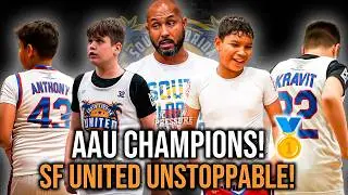 THEY TOOK THE CROWN! 🥇 ROAD TO THE TROPHY! SF United win AAU State Championship