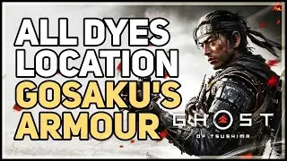 All Gosaku's Armour Dyes Location Ghost of Tsushima