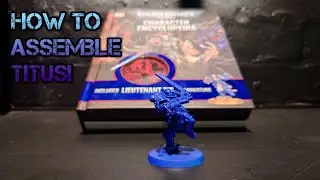 How to assemble Lieutenant Titus  #howto #warhammer #review