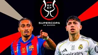EL CL&Aacute;SICO FINAL LIVE: Real Madrid vs Barcelona | Supercup Trophy on the Line! 🏆