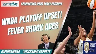 WNBA PLAYOFFS SHOCKER! Fever UPSET Aces, Lynx WIN Game 1, A'ja Wilson MVP & More