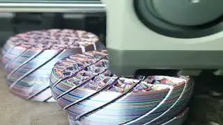 3D print live from ⭕ bambu Lab P2S slime ball 3 up