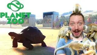 Se unger, K&AElig;MPE Skildpadder! - Planet Zoo (beta) Ep 1 Dansk med ComKean