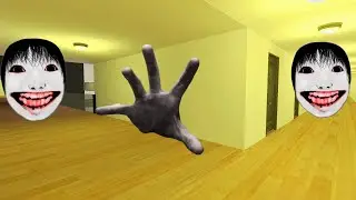 HAND YOISHE  DESTROYED MY BIKE in the Endless Liminal Hotel 😨#GMod #GarrysMod #EkuOnGMod #Nextbot