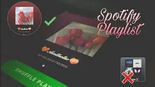 How to change Spotify playlist Cover ✿ 2022