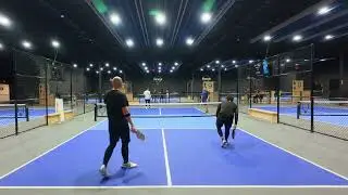 Epic Pickleball Showdown at The Picklr! Adrian & Vinz VS Kevin & James Game 1