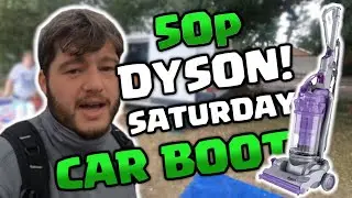 50p Dyson At Saturday Car Boot Sale ! Buying For Profit | Flipping Sloth |
