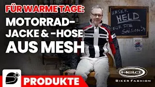 Held Tropic 3.0 und Zeffiro 3.0 - Motorradjacke und Motorradhose aus Mesh für warme Tage