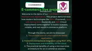 From Zero to Hero Building a Scalable E-commerce Platform #liveproject #fullstackproject LiveProject