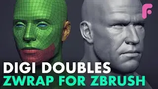 Как быстро создавать цифровые двойники — ZWrap для ZBrush