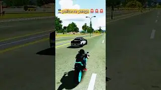 👮&zwj;♂️police se panga😱superbike of accident #superbike #shorts #shortfeed #viral #shortsviral#gameplay