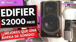 ¡A un lado Soundbars! Los EDIFIER S2000 MKIII están DE LUJO para tu sala ✨