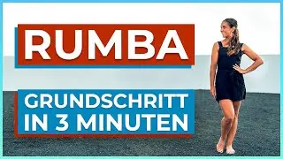 RUMBA GRUNDSCHRITT IN 3 MINUTEN | Melissa Ortiz Gomez | Tanzgrundschritte für Anfänger | Paartanz