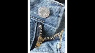 Repair broken zipper slide (Quick Fix 2018 DIY)