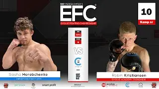 Sasha Horobchenko (H&oslash;nefoss Fight Gym) vs Robin Kristiansen (Evolve Academy Trondheim)