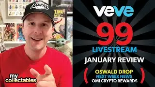 Mycollectables Veve Livestream #99 - January Review! Oswald Drop!