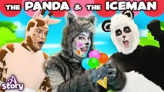 The Panda and The Iceman | Cartoon Khani Urdu | A Story Urdu