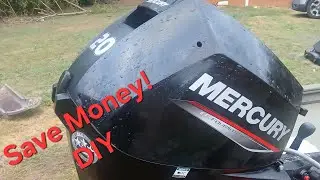 How to Change Engine and Lower Unit Oil on a Mercury 20hp Outboard