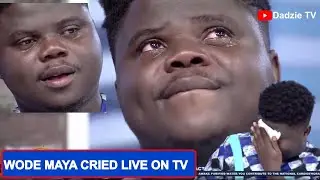 Wode Maya Cr&iuml;ed Live on TV when Asked about his L&aring;te Father's Favourite Song. Will you Achor Hold