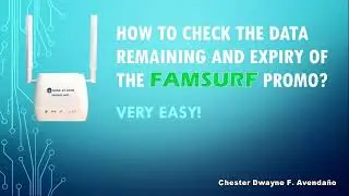 How To Check FamSURF Balance | Globe Prepaid WiFi