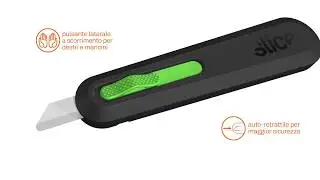 Slice 10554 Auto-Retractable Utility Knife ITALIANO