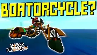 Awesome Flooded World Creations! (Name the Islands!) [FW 13] - Scrap Mechanic Gameplay