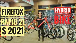FIREFOX RAPIDE 2024 21 Speed | Budget Friendly Hybrid for all Terrain |