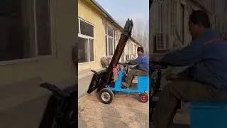 Fully electric wall panel installation machine, five major functions to save labor and effort, #wall