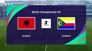 Albania vs Comoros | Football | World Cup Simulation | BEST 72