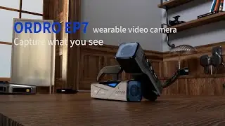 ORDRO EP7 Head Video Camera First Person View Hands-Free .Вид от первого лица без использования рук.