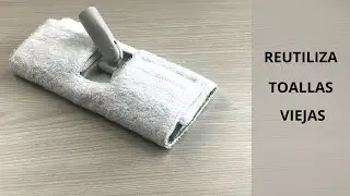 recambios de mopa con las toallas viejas
