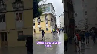Walking around Lugo Spain. #lugo #spain #travel