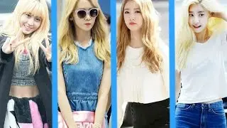Female Kpop  Idols That Rock Blonde Hair ( 2016 )