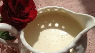 Bechamel sauce in the microwave