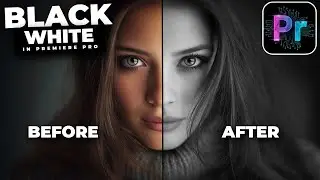 How To Make Videos BLACK And WHITE In Premiere Pro
