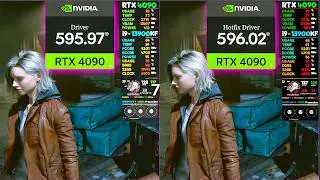 Hotfix Driver 596.02 vs. GRD 595.97 RE 9 Requiem
