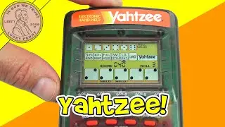 How To Play 1995 Milton Bradley Yahtzee Electronic Handheld Game