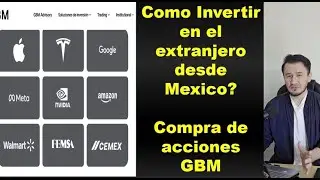 Como Invertir en el extranjero ACCIONES DOLARIZADAS apple, amaz&oacute;n y m&aacute;s | GBM | DIVIDENDOS