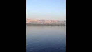 A view of the Nile at Luxor