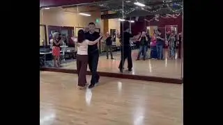 Andy and Virginia Waltz Dance Lesson at Starlite, Friday night, 9/26/2025.