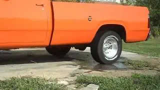 1978 dodge d100 burnout