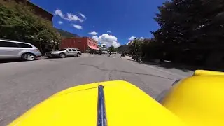 Taxi Ride Through Basalt, CO  360 Video