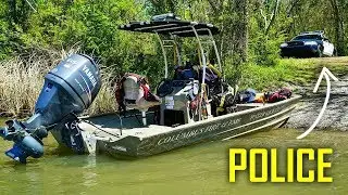 Helping Search & Rescue Teams Locate Two Drowned People in River (Bodies Recovered)