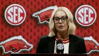 Kelsi Musick previews Arkansas women's hoops at SEC Media Days